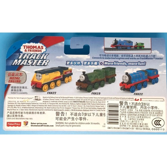 New Thomas & Friends Track Push Along James Metal Engine by Fisher Price. - Picture 2 of 12